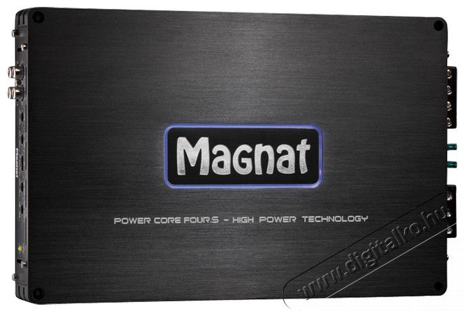 Magnat Power Core Four S Lapos kivitelű négycsatornás digitális erősítő Autóhifi / Autó felszerelés - Autóhifi erősítő - 279428