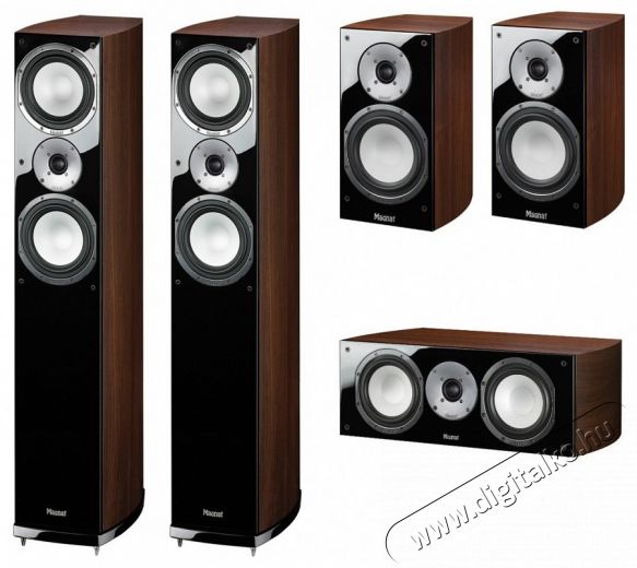Magnat Quantum 675 Kis szett (675 + 673 + 67c) 5.0 hangfal szett - mokka Audio-Video / Hifi / Multim&eacute;dia - Hangfal - Hangfalszett - Hangfalszett - 280624