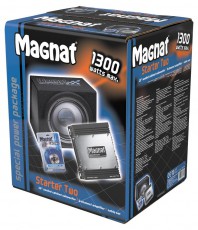 Magnat Starter Two Set Mélynyomó + Erősítő, Autóhifi / Autó felszerelés - Autó hangsugárzó - Mélysugárzó szett - 279434