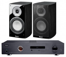 Magnat MA 400 hibrid sztereó erősítő + Quantum 673 polcsugárzó pár - fekete Audio-Video / Hifi / Multimédia - Hifi - Sztereó - Összeállított hifi szett - 289298