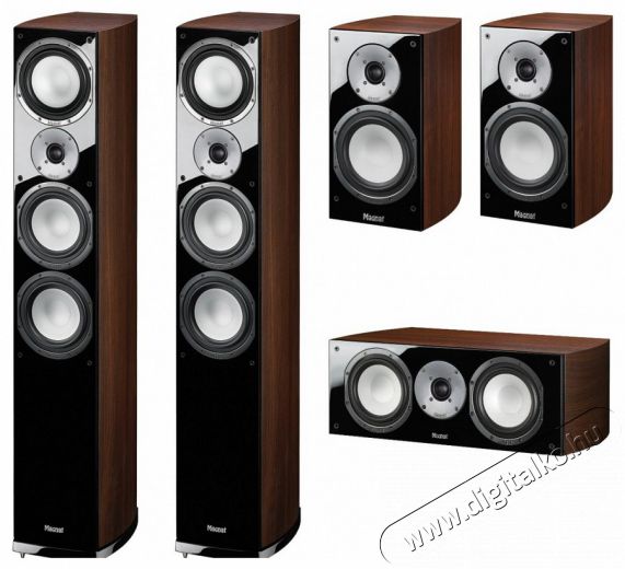Magnat Quantum 677 Nagy szett (677 + 673 + 67c) 5.0 hangfal szett - mokka Audio-Video / Hifi / Multimédia - Hangfal - Hangfalszett - Hangfalszett - 280622