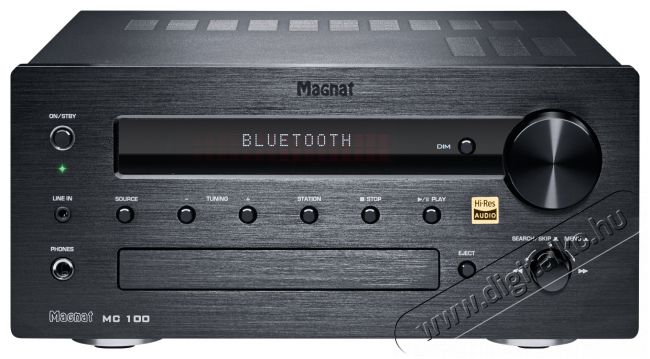 Magnat MC 100 sztereó rádióerősítő -  fekete Audio-Video / Hifi / Multimédia - Hifi - Sztereó - Sztereó erősítő - 347271