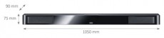 Magnat SBW 280 aktív 2.1 hangprojektor rendszer Audio-Video / Hifi / Multimédia - Hangprojektor / soundbar - Mélyládával - 406460