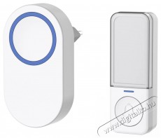 Maketop  YF-100 kinetic doorbell, fehér Háztartás / Otthon / Kültér - Lakásfelszerelés - Csengő - 519533