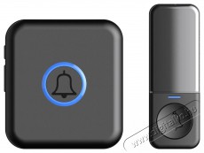 Maketop  YF-102 kinetic doorbell, fekete Háztartás / Otthon / Kültér - Lakásfelszerelés - Csengő - 519536