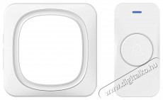 Maketop  Z-502 wireless doorbell AC, fehér Háztartás / Otthon / Kültér - Lakásfelszerelés - Csengő - 519537