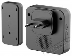 Maketop  Z-502 wireless doorbell AC, fekete Háztartás / Otthon / Kültér - Lakásfelszerelés - Csengő - 519538
