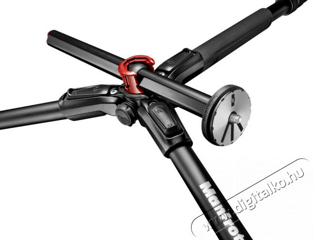 Manfrotto MK190GOA4TB-3W 190go! 4 szekciós alumínium állvány 3 utas fejjel Fotó-Videó kiegészítők - Állvány - Tripod állvány - 308510