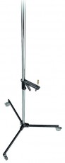 Manfrotto 231CS kerekes oszlopállvány - króm Fotó-Videó kiegészítők - Állvány - Stúdió (vaku / lámpa) állvány - 298843