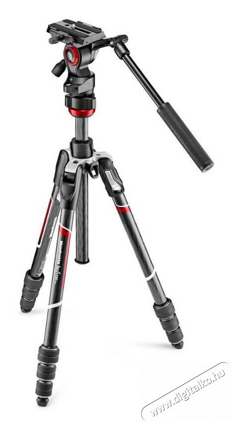 Manfrotto MVKBFRL-LIVE Befree Live Alu Tripod Szett - Fényképezőgép állvány videófejjel Újdonságok - Új termékek - 355308