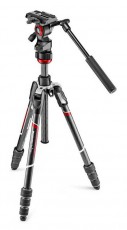 Manfrotto MVKBFRL-LIVE Befree Live Alu Tripod Szett - Fényképezőgép állvány videófejjel Újdonságok - Új termékek - 355308