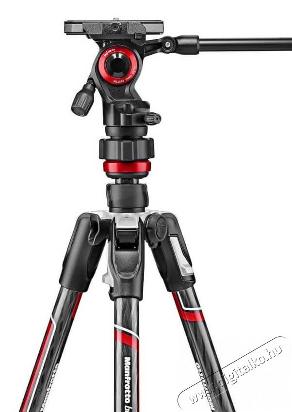 Manfrotto MVKBFRL-LIVE Befree Live Alu Tripod Szett - Fényképezőgép állvány videófejjel Újdonságok - Új termékek - 355308