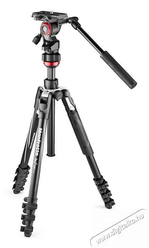 Manfrotto MVKBFRTC-LIVE Befree Live Tripod Szett - Karbon fényképezőgép állvány videófejjel Újdonságok - Új termékek - 355309