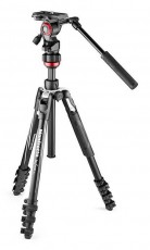 Manfrotto MVKBFRTC-LIVE Befree Live Tripod Szett - Karbon fényképezőgép állvány videófejjel Újdonságok - Új termékek - 355309