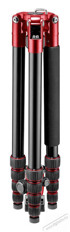 Manfrotto MKELEB5RD-BH Element Traveller Big Tripod Szett - Fényképezőgép Állvány Gömbfejjel - piros Újdonságok - Új termékek - 355311