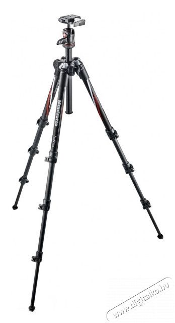 Manfrotto MKBFRC4-BH Hobbyist BeFree szénszálas állvány gömbfejjel Fotó-Videó kiegészítők - Állvány - Tripod állvány - 308501