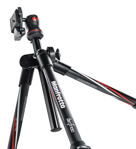 Manfrotto MKBFRC4-BH Hobbyist BeFree szénszálas állvány gömbfejjel Fotó-Videó kiegészítők - Állvány - Tripod állvány - 308501