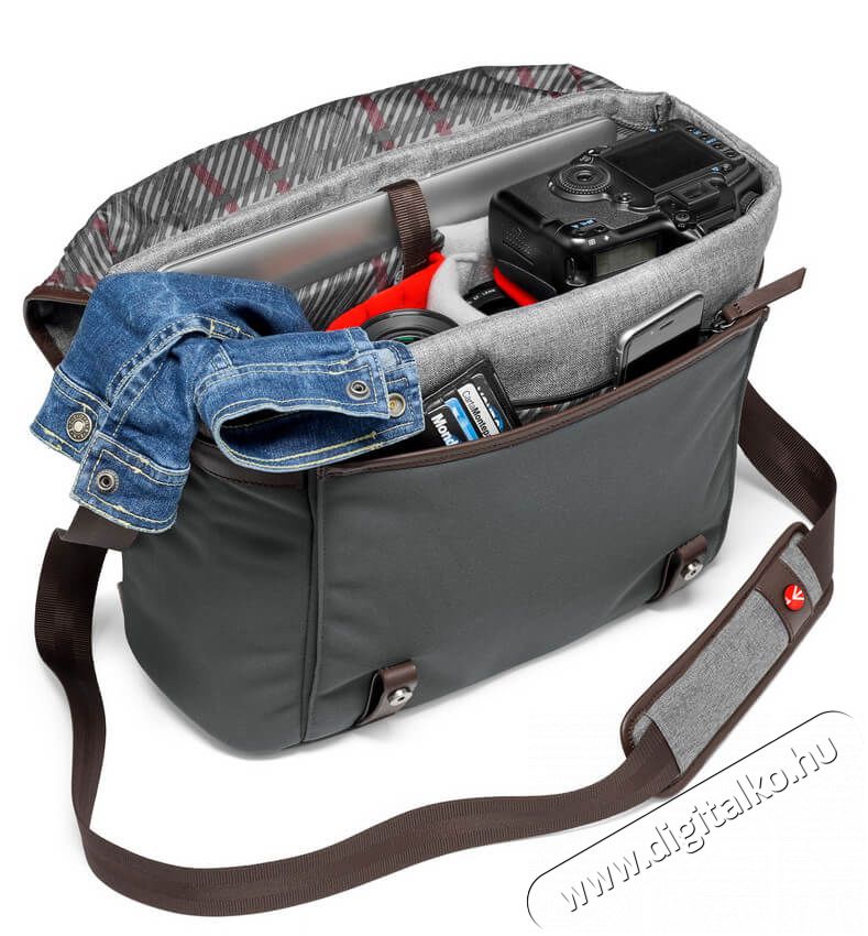 Manfrotto MB LF-WN-MM Lifestyle Windsor Messenger M válltáska Fotó-Videó kiegészítők - Fotó-videó táska / tok - Kézi és válltáska - 321468