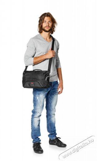 Manfrotto MB MA-M-AS Pixi Messenger táska - fekete Fotó-Videó kiegészítők - Fotó-videó táska / tok - Kézi és válltáska - 303599