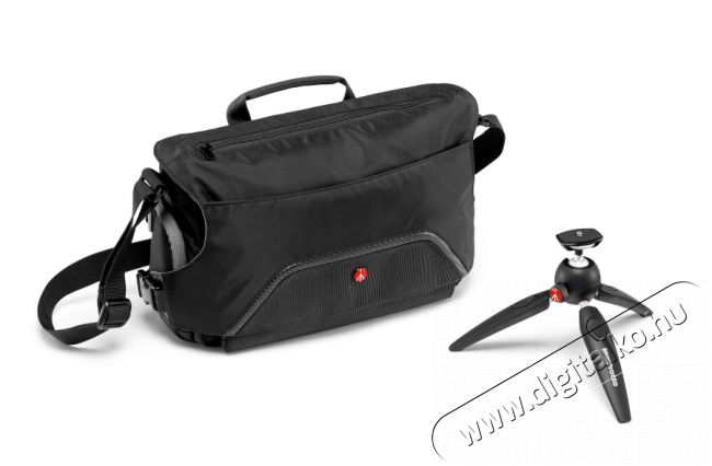 Manfrotto MB MA-M-AS Pixi Messenger táska - fekete Fotó-Videó kiegészítők - Fotó-videó táska / tok - Kézi és válltáska - 303599