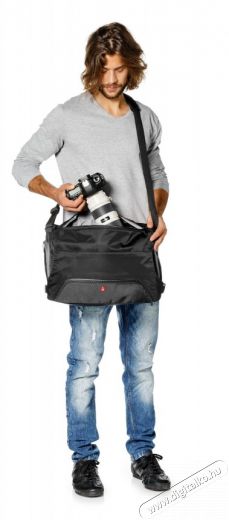 Manfrotto MB MA-M-GY Befree Messenger táska - szürke Fotó-Videó kiegészítők - Fotó-videó táska / tok - Kézi és válltáska - 303598