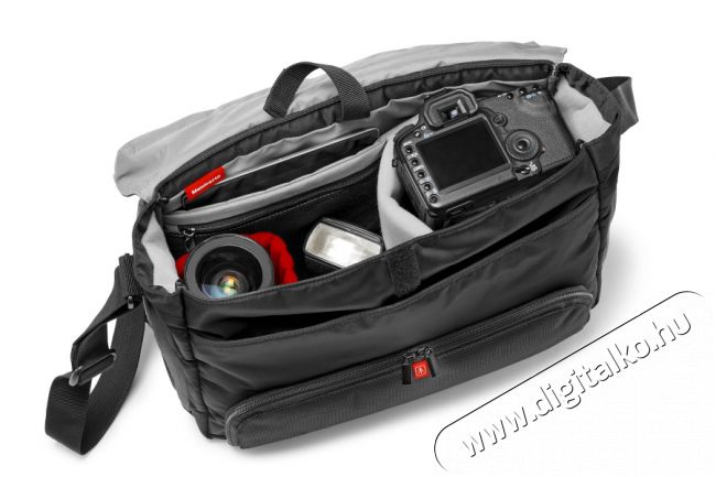 Manfrotto MB MA-M-GY Befree Messenger táska - szürke Fotó-Videó kiegészítők - Fotó-videó táska / tok - Kézi és válltáska - 303598