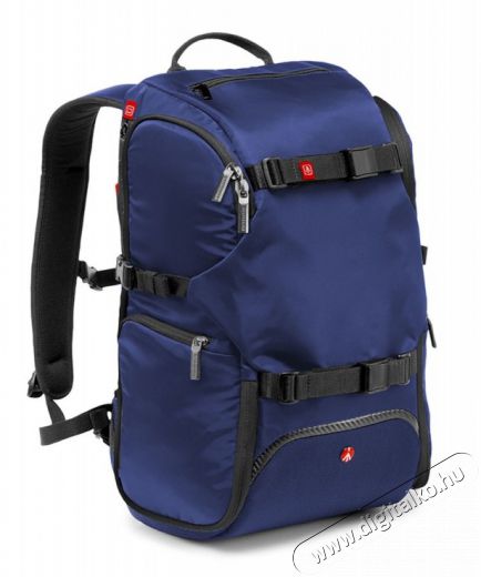 Manfrotto MB MA-TRV-BU Travel hátizsák - kék Fotó-Videó kiegészítők - Fotó-videó táska / tok - Hátizsák - 303602