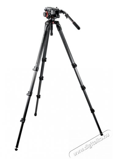 Manfrotto Midi CF System L (504HD, 536K) video kit Fotó-Videó kiegészítők - Állvány - Tripod állvány - 295904