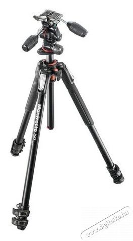 Manfrotto MK190XPRO3-3W Tripod állvány szett Fotó-Videó kiegészítők - Állvány - Tripod állvány - 278310