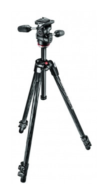Manfrotto MK290XTC3-3W karbonszálas tripod kit 3d fejjel Fotó-Videó kiegészítők - Állvány - Tripod állvány - 293840