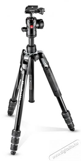 Manfrotto MKBFRTA4BK-BH Befree advanced utazó állvány gömbfejjel - fekete Fotó-Videó kiegészítők - Állvány - Tripod állvány - 338844