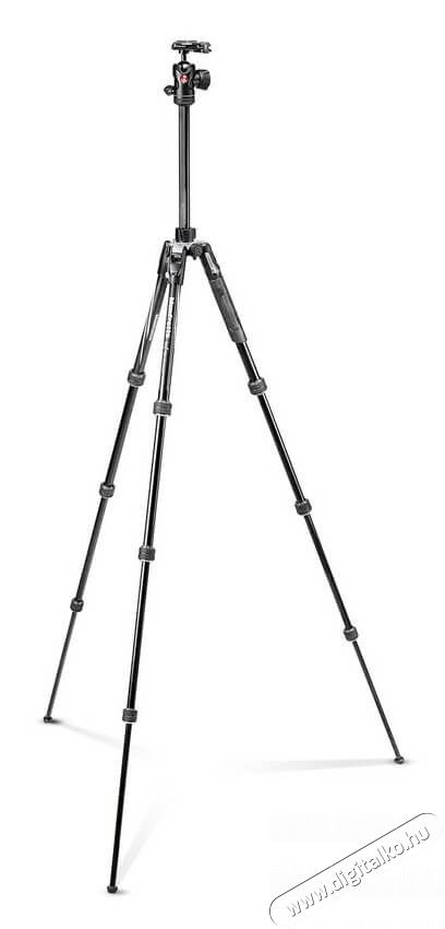 Manfrotto MKBFRTA4BK-BH Befree advanced utazó állvány gömbfejjel - fekete Fotó-Videó kiegészítők - Állvány - Tripod állvány - 338844