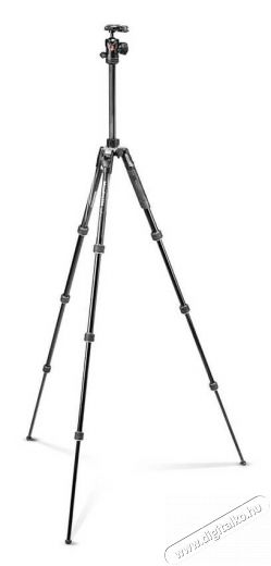 Manfrotto MKBFRTA4BK-BH Befree advanced utazó állvány gömbfejjel - fekete Fotó-Videó kiegészítők - Állvány - Tripod állvány - 338844