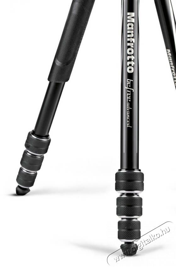 Manfrotto MKBFRTA4BK-BH Befree advanced utazó állvány gömbfejjel - fekete Fotó-Videó kiegészítők - Állvány - Tripod állvány - 338844