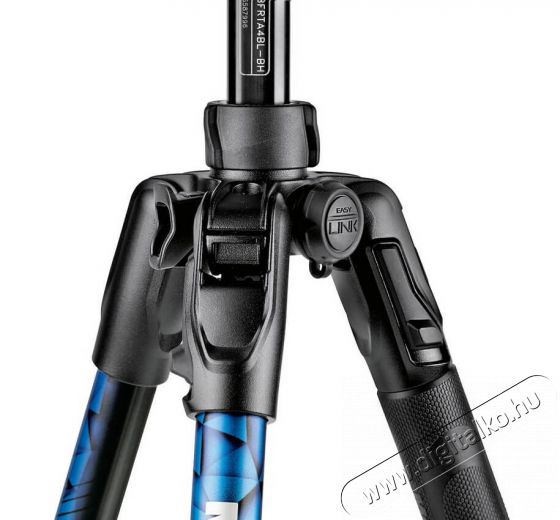 Manfrotto MKBFRTA4BL-BH Befree advanced utazó állvány gömbfejjel - kék Fotó-Videó kiegészítők - Állvány - Tripod állvány - 346454