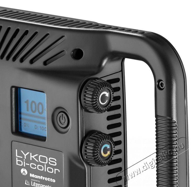 Manfrotto MLL1300-BI Lykos Bi-Color LED lámpa Fotó-Videó kiegészítők - Lámpa - LED lámpa - 298501