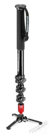 Manfrotto MVM250A Alu 4 szekciós FLUID-os monopod Fotó-Videó kiegészítők - Állvány - Monopod állvány - 290991