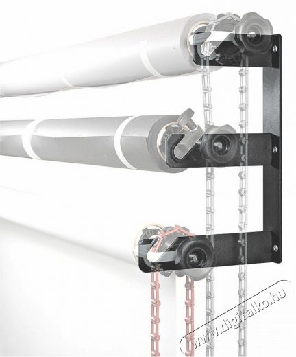 Manfrotto 045 Falra szerelhető 3-as konzol Fotó-Videó kiegészítők - Háttér - Háttértartó - 278345