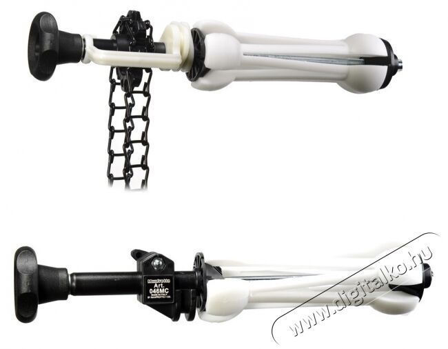 Manfrotto 046MCB Tekercselő fekete fém lánccal Fotó-Videó kiegészítők - Háttér - Háttértartó - 278346