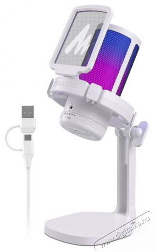 MAONO DGM20 White Fot&oacute;-Vide&oacute; kieg&eacute;sz&iacute;tők - Mikrofon - Fot&oacute;-vide&oacute; mikrofon - 525284