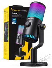 MAONO DM30 RGB Black Fotó-Videó kiegészítők - Mikrofon - Mikrofon rádióknak - 525289