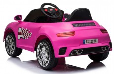 Mappy MP-2988P Elektromos kisautó gyerekeknek - rózsaszín Háztartás / Otthon / Kültér - Játék / Sport - Elektromos beülős jármű - 363961
