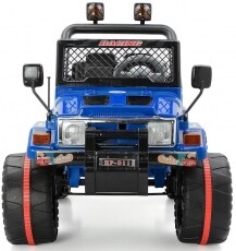 Mappy Drifter Elektromos 2 személyes Jeep gyerekeknek távírányítóval - Kék Háztartás / Otthon / Kültér - Játék / Sport - Elektromos beülős jármű - 363960