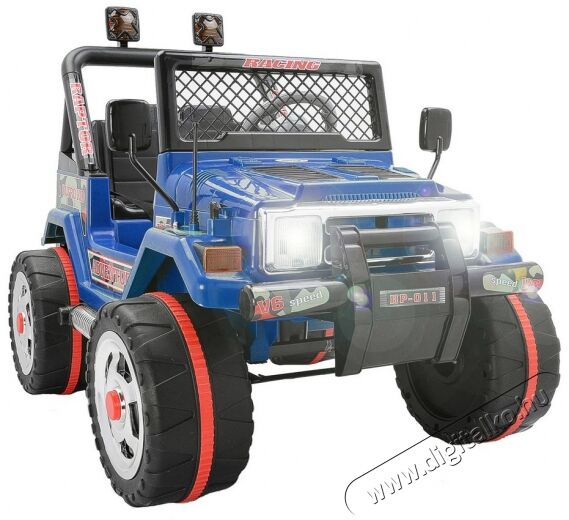 Mappy Drifter Elektromos 2 személyes Jeep gyerekeknek távírányítóval - Kék Háztartás / Otthon / Kültér - Játék / Sport - Elektromos beülős jármű - 363960