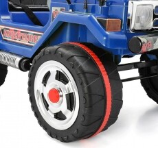 Mappy Drifter Elektromos 2 személyes Jeep gyerekeknek távírányítóval - Kék Háztartás / Otthon / Kültér - Játék / Sport - Elektromos beülős jármű - 363960