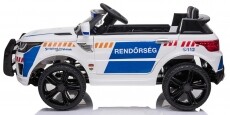 Mappy MP-002W Elektromos kisautó gyerekeknek - 2 személyes rendőrautó Háztartás / Otthon / Kültér - Játék / Sport - Elektromos beülős jármű - 363962