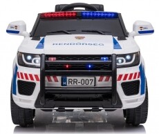 Mappy MP-002W Elektromos kisautó gyerekeknek - 2 személyes rendőrautó Háztartás / Otthon / Kültér - Játék / Sport - Elektromos beülős jármű - 363962