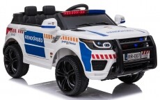 Mappy MP-002W Elektromos kisautó gyerekeknek - 2 személyes rendőrautó Háztartás / Otthon / Kültér - Játék / Sport - Elektromos beülős jármű - 363962