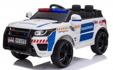 Mappy MP-002W Elektromos kisautó gyerekeknek - 2 személyes rendőrautó Háztartás / Otthon / Kültér - Játék / Sport - Elektromos beülős jármű - 363962