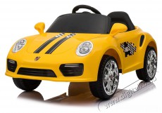 Mappy MP-2988Y Elektromos kisautó gyerekeknek sportautó - sárga Háztartás / Otthon / Kültér - Játék / Sport - Elektromos beülős jármű - 373909